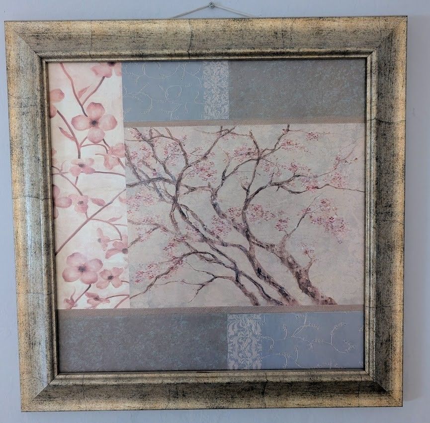 wall hanging framed art painting  Apple Blossom by Elise Remender