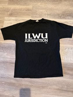 ILWU Jurisdiction Black Graphic T-Shirt