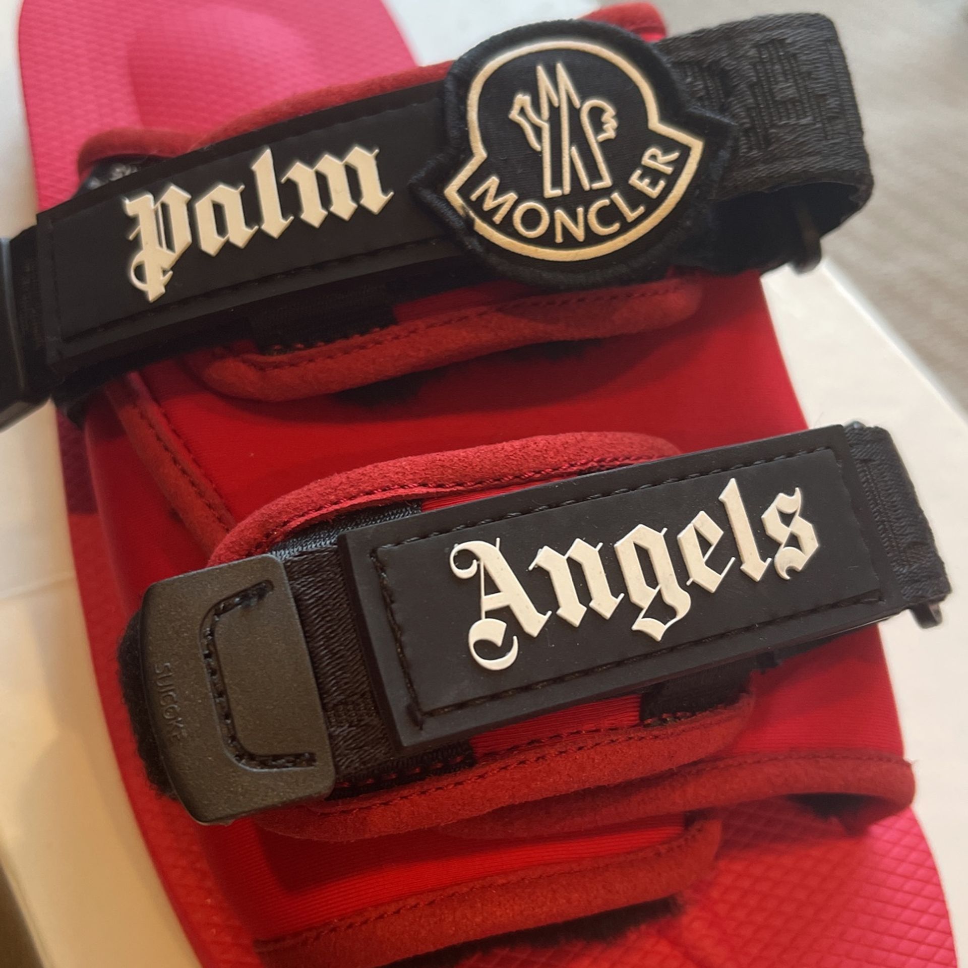 Palm Angels x Moncler x Suicoke MOTO Slides