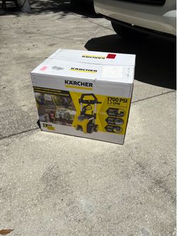 New Karcher 1700 PSI Water Pressure