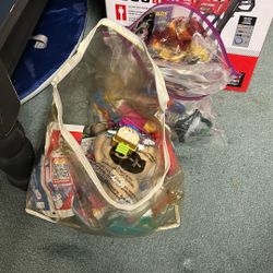 Two bags of McDonald’s toys vintage
