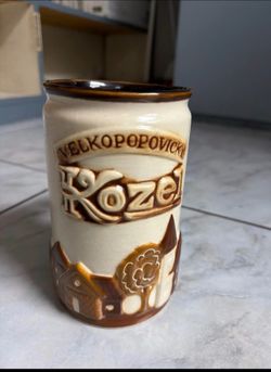 Velkopopovický Kozel Ceramic Beer Mug / Czech Souvenir Stein