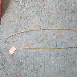 14KT Yellow Gold Rope Chain 6.6 Grams 20 Inches Long