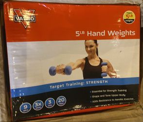 New Hand Weights-(5lbs)