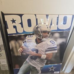 Classic Tony Romo Poster & Frame Poster 