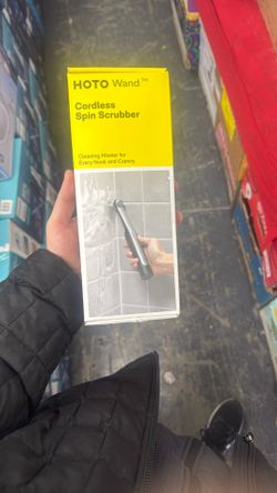 Hoto Wand Cordless Spin Scrubber