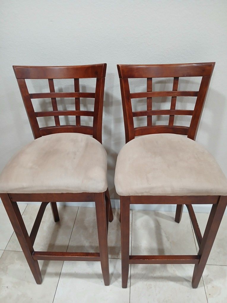 Set Of 2 Bar Stools 