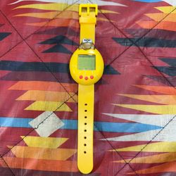 VTG Virtual Reality Dinosaur Pet Game & Clock Brown Interactive Dino Toy Watch