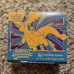 Pokemon Ascended Heroes Pokemon Center ETB