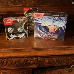 Chaos Rising Pokemon Sets (pre Release A Week Early)