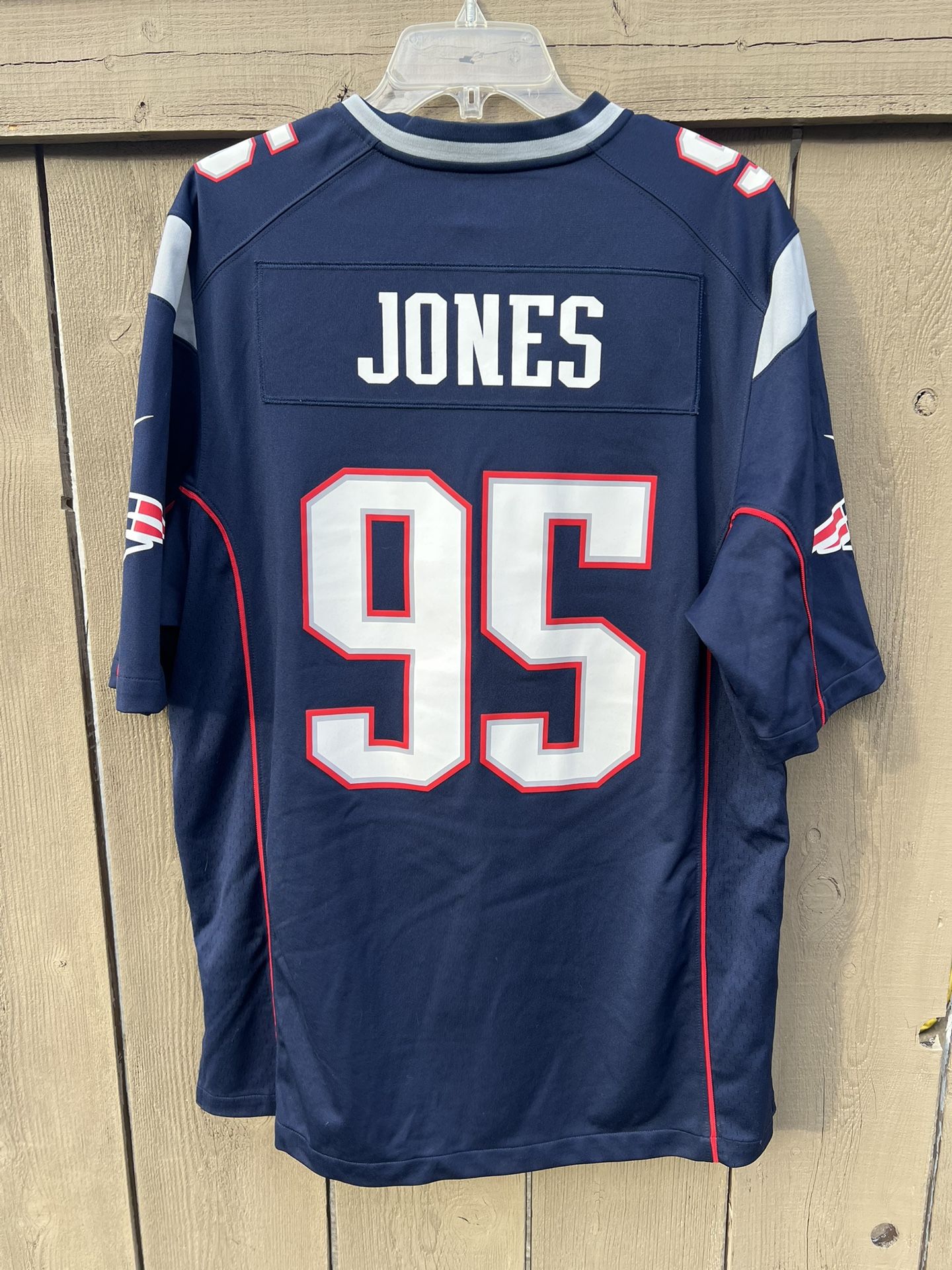 New England Patriots Chandler Jones NFL Football Nike On Field Jersey Size Large
