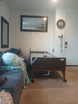 Brand new hospital  bad with remote attatched