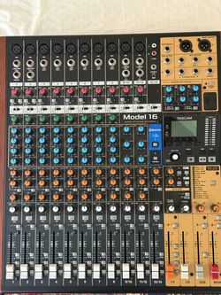 Model 16 Tascam Mixer