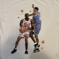 Kobe Bryant/ Micheal Jordan Graphic Tee 