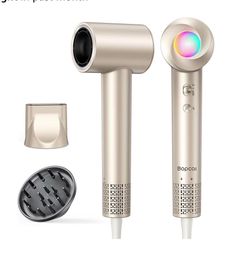 Hair Dryer, 160,000 RPM High-Speed Ionic Blow Dryer