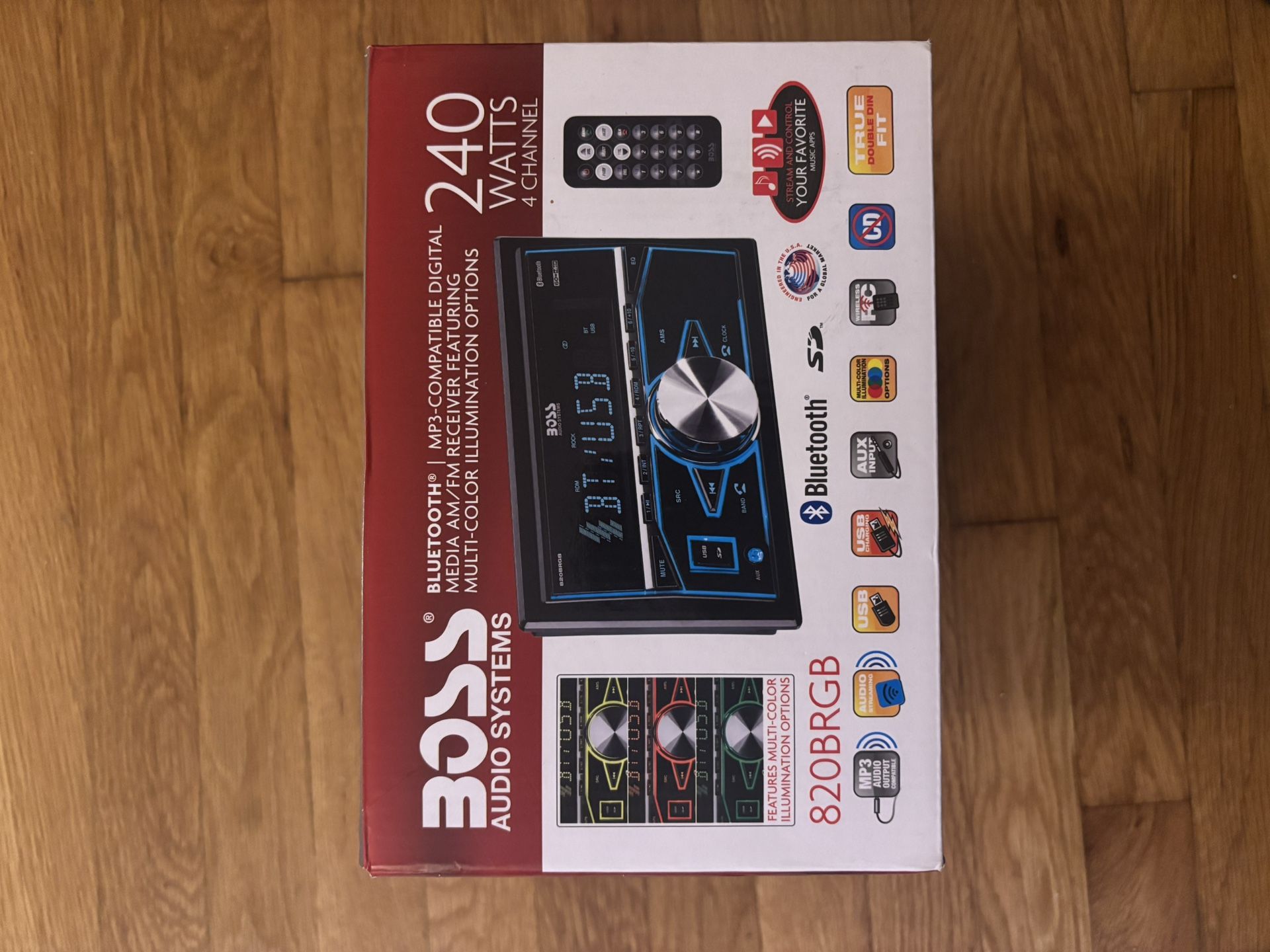 BOSS 820BRGB AUDIO SYSTEM