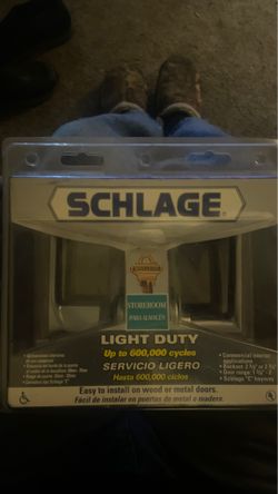 Schlage Light duty door handle