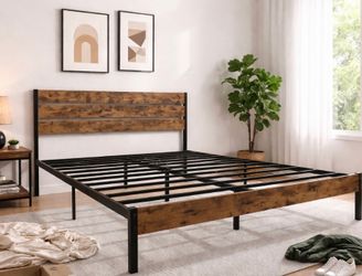 Queen bed frame