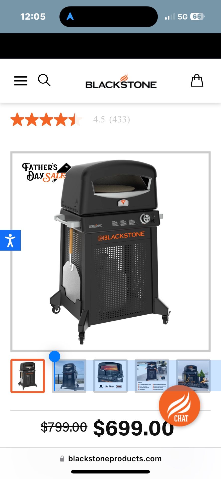 Eagles tailgaters!!!!! look at this Blackstone Pizza Oven