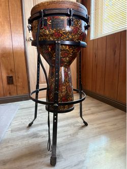 14” Djembe and Performance Stand