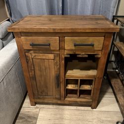 Mini Bar Cabinet With Drawers 