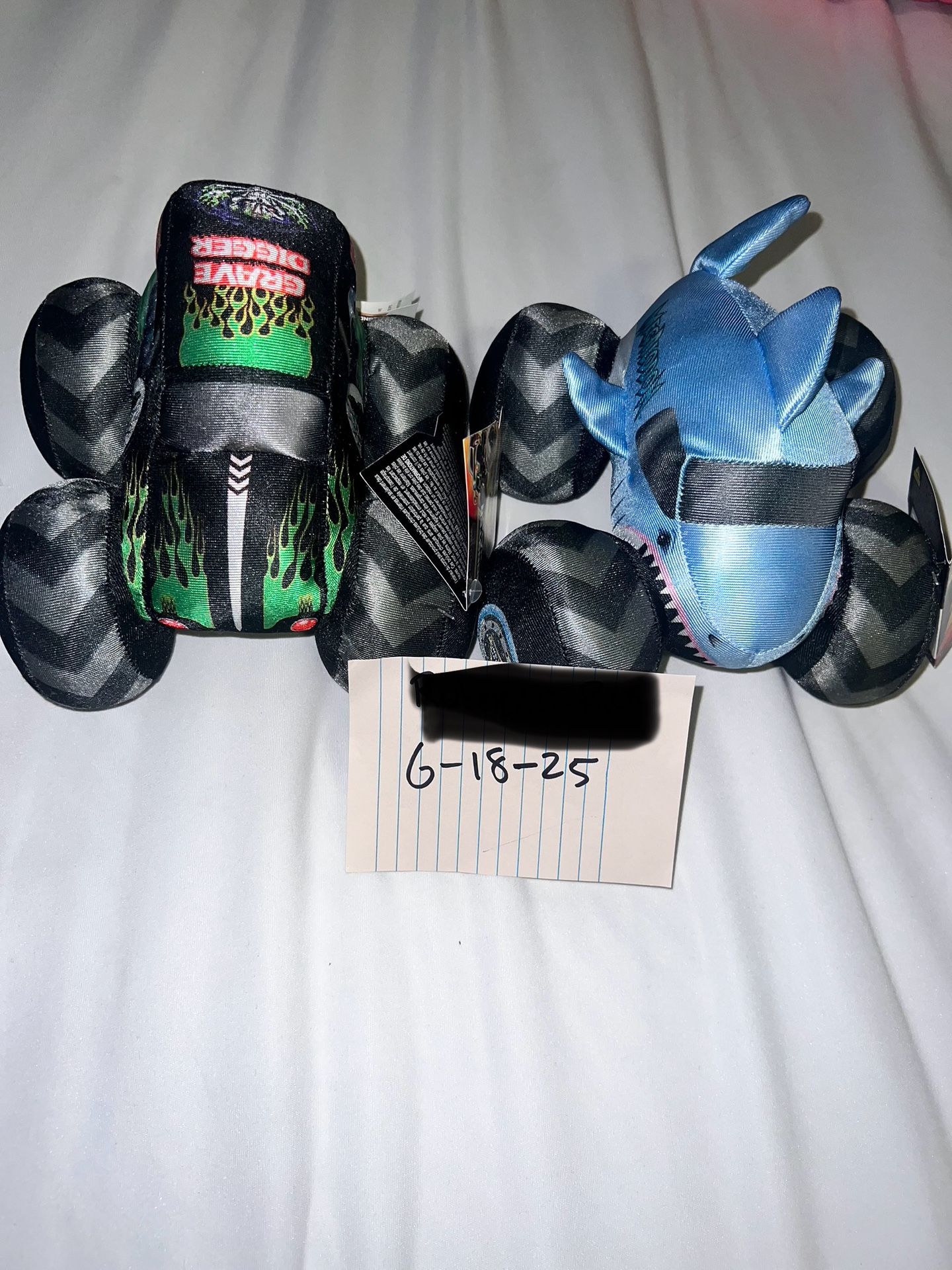 Monster Jam Plushies