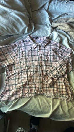 Cropped button up