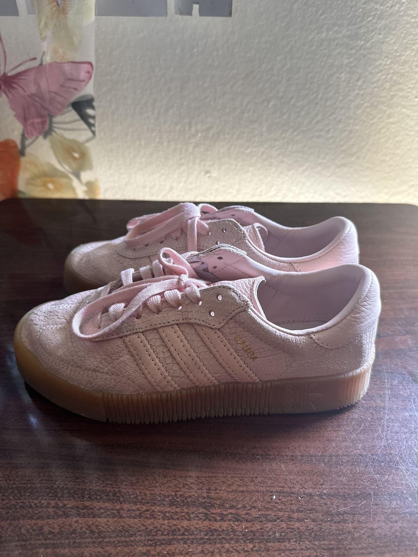 Adidas Samba Pink Suede