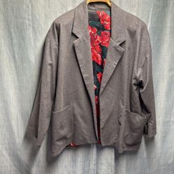 Gray blazer size 2-3X
