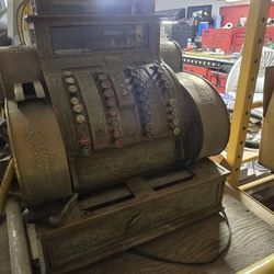Antique National Cash Register 