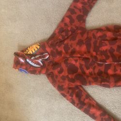 Red Bape Hoodie
