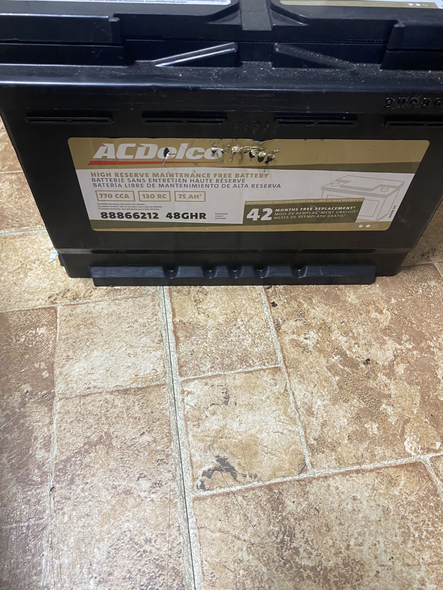 AcDelco Battery