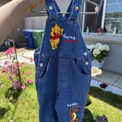Vintage Pooh Overalls