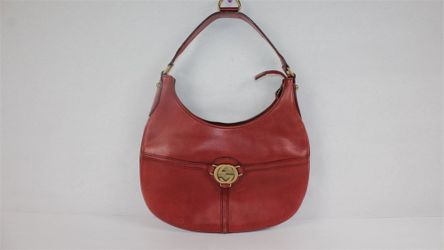 Red G Reins Hobo Leather Bag
