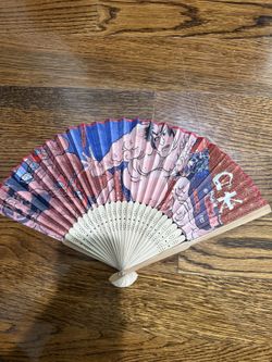 Japanese Folding Fan Sensu – Ukiyo-e Style – Purchased in Japan