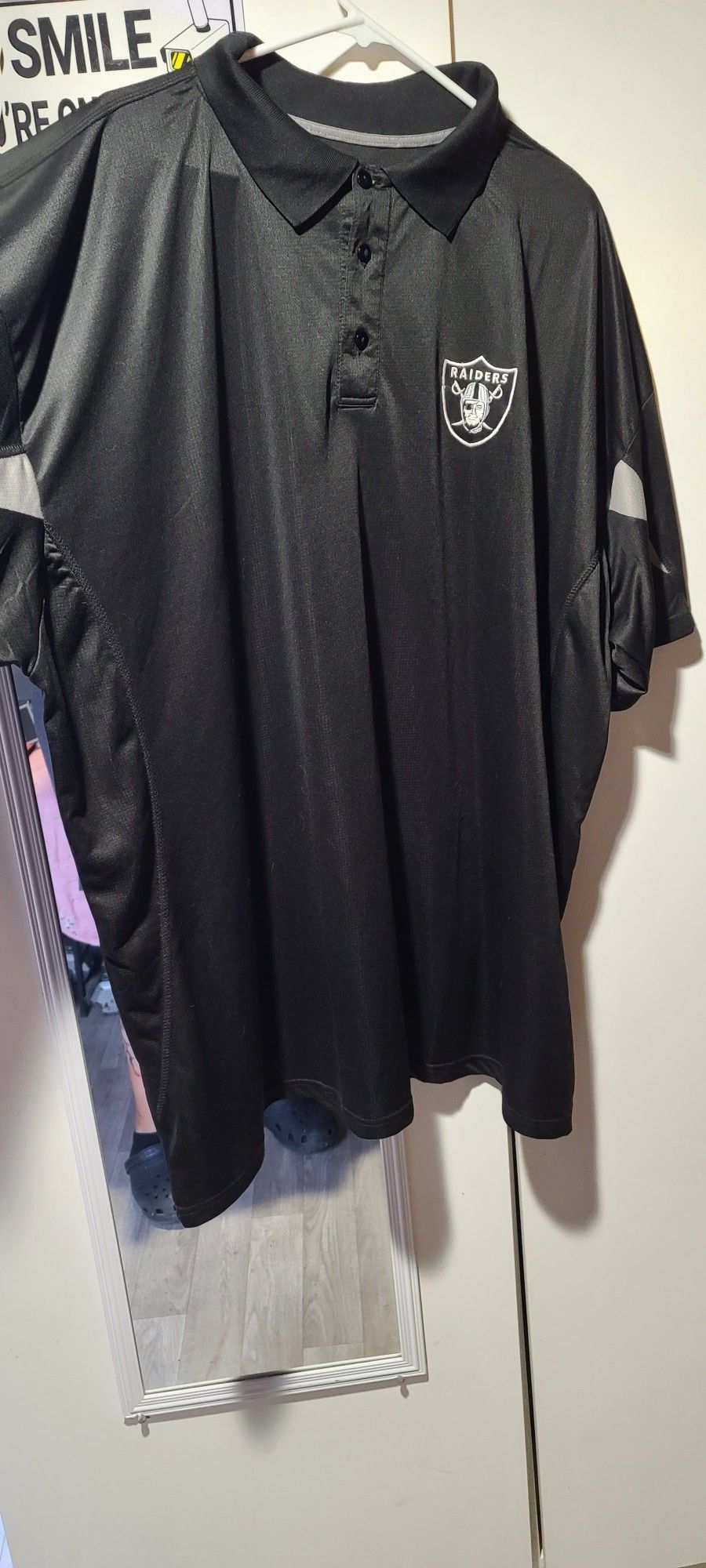 Big Mens Raiders Polo Shirt