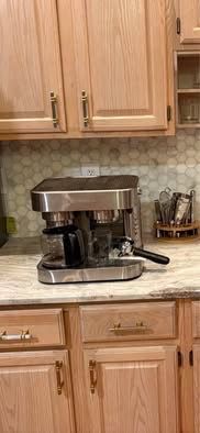 Stainless Steel Espresso Machine