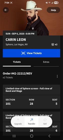 Carin Leon Concert Tickets
