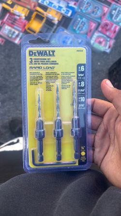 Dewalt countersink set