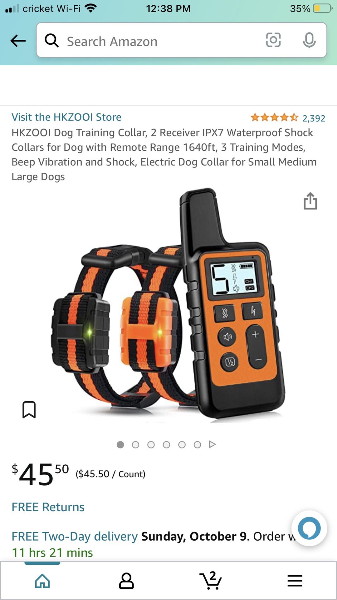 Dog Training Collar