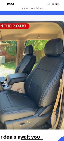 2019 Fi50 super crew seat covers for front and rear seats