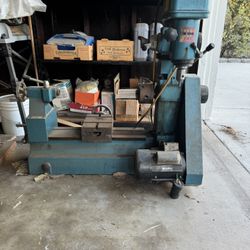 Metal Lathe And Drill Press 