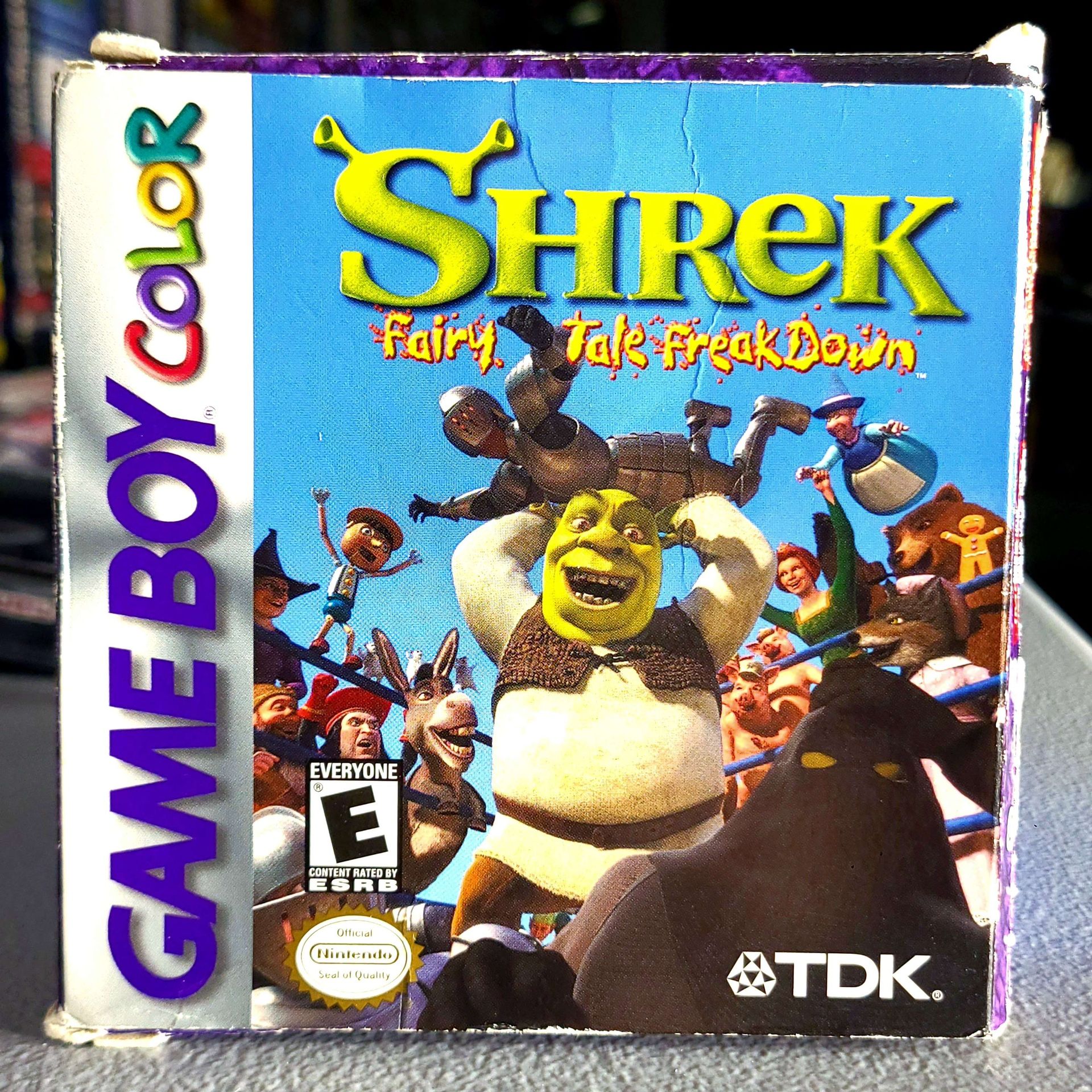 Shrek: Fairy Tale FreakDown (Nintendo Game Boy Color, 2001)  *TRADE IN YOUR OLD GAMES FOR CSH OR CREDIT HERE/WE FIX SYSTEMS*