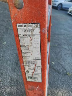 Used 6' 6 foot A-frame ladders