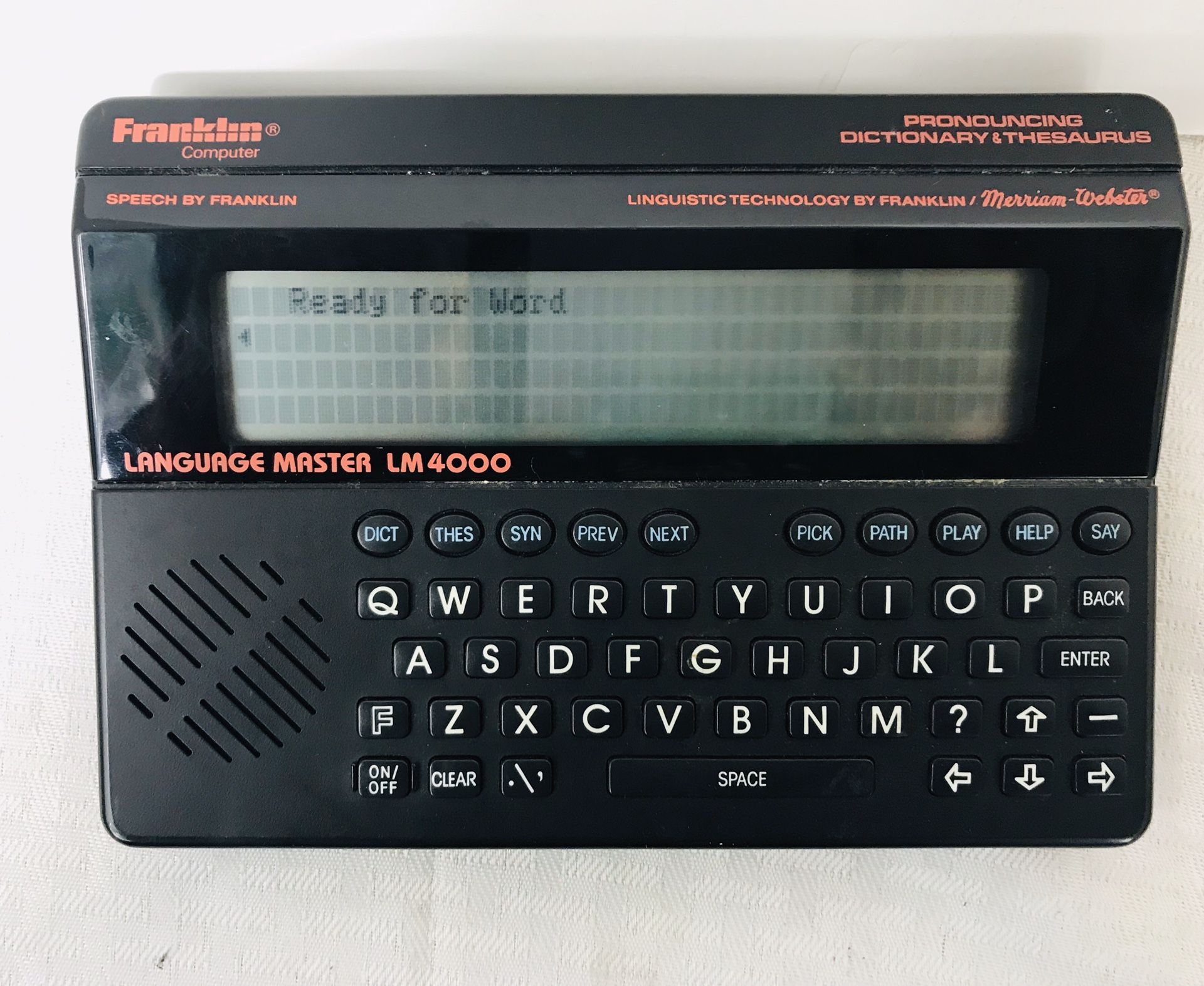 Franklin Computer Language Master LM4000
