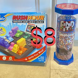 $8 Find It, a Contained adventure I Spy Game & free Rush Hour Traffic Jam Logic game puzzle