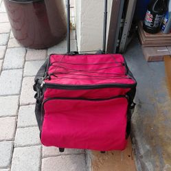 Rolling Cooler Large Capacity Insulated  Picknic Bag
