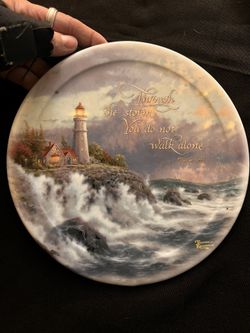 Thomas Kincaid plate