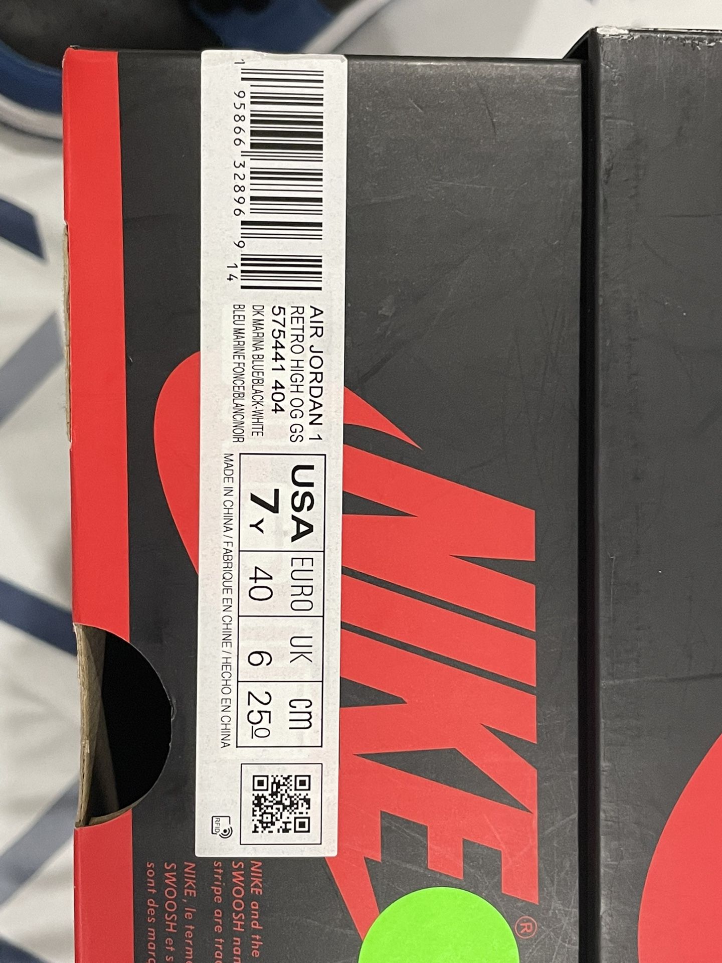 Air Jordan 1 Retro High OG GS ‘Dark Marina blue’