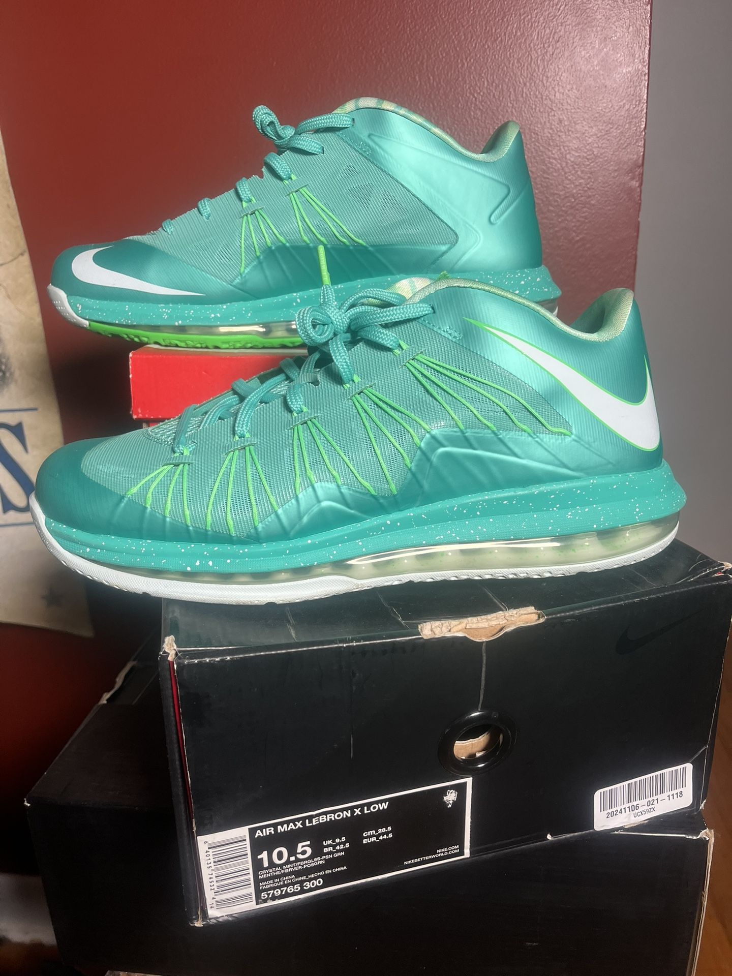 Nike Men’s Lebron 10 Easter Size 10.5